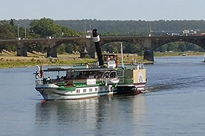Dampfschiff Diesbar Dresden