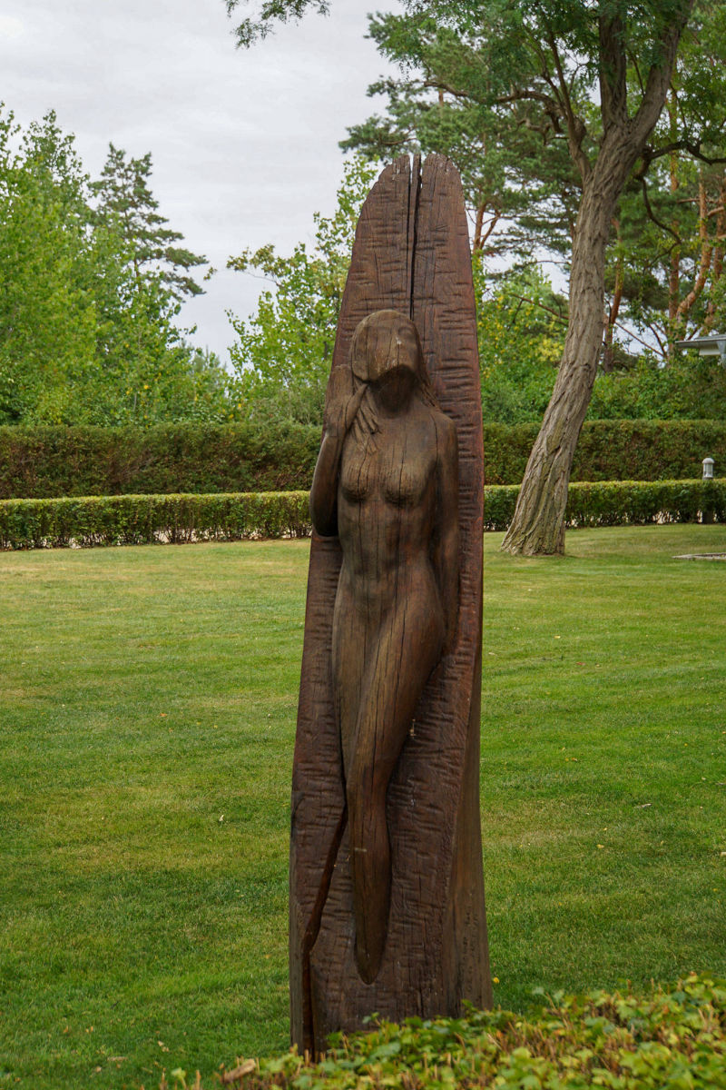 Holzskulptur an der Standpromenade Zinnowitz