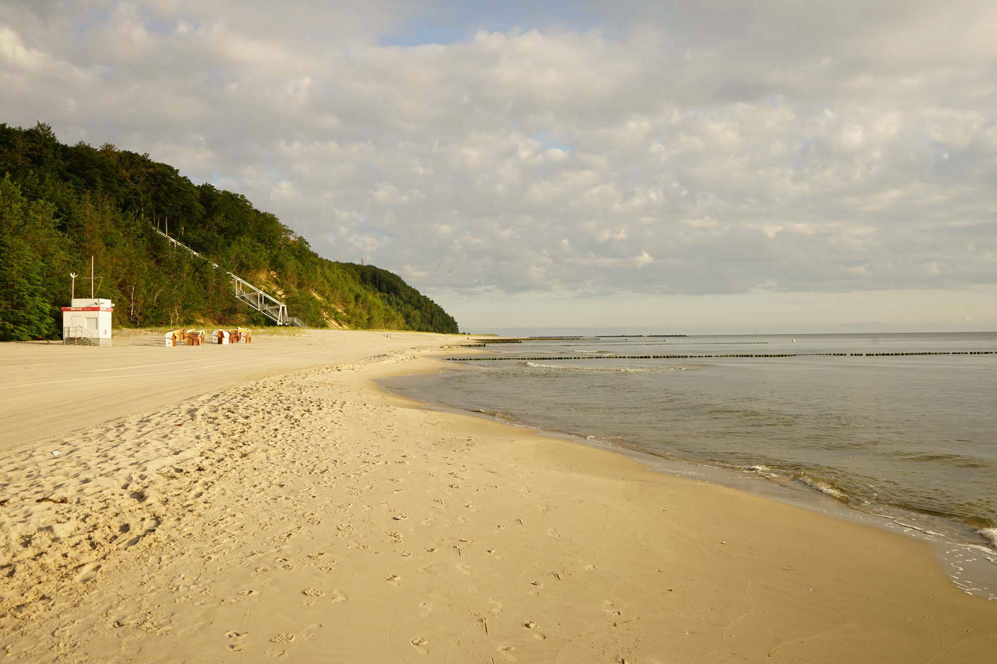 Strand zwischen Kölpinsee und Koserow